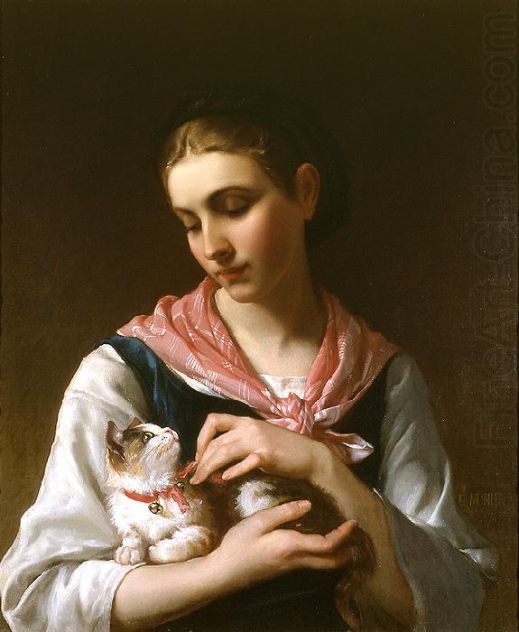 Emile Munier A Special Moment china oil painting image